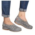 thumbnail image 3 of Babysbule Chaussures Décontractées pour Femmes Été Mode Chaussures pour Femmes à Enfiler à Bout Ouvert Plates Ajourées Respirantes Chaussures Simples, 3 of 3