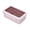 Pink#3, variant on mtvxesu Microwave Safe Lunch Box with Dividers, Sealed Lid, Handle, and Tableware Storage for Office Use, 1 Pack