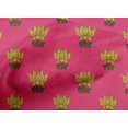 thumbnail image 4 of oneOone Cotton Poplin Fabric Leaves & Lotus Block Print Sewing Fabric BTY 42 Inch Wide, 4 of 4