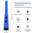 thumbnail image 4 of MesaSe Waterproof Metal Detector with Lanyard  Gold Digger Garden Detecting Treasure Finder Probe with Lanyard & Holder Sleeve Handheld Pin Pointer Wand  Orange, 4 of 7
