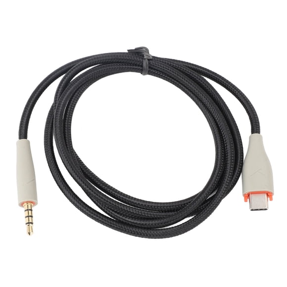 Type C to 3.5mm Headphone Aux Cable, HiFi Aux Cord Headphone Replacement Cable for MMX150 Headset, 1.2 Meters