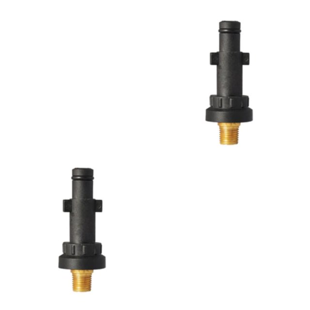 relayinert 1pc Pressure Washer Adapter Foam Nozzle Adapter Car Accessories Washing Type D 2Set