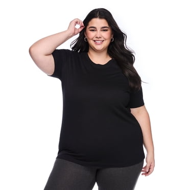 Lane Bryant Women'S Plus Crew-Neck T-Shirt