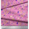 thumbnail image 3 of Soimoi Rayon Fabric Flower Watercolor Decor Fabric Printed Yard 56 Inch Wide, 3 of 3