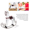 thumbnail image 4 of Rocking Horse Toy, Painted Rocking Horse, Creative Vintage Rocking Beautiful Birthday Children's Day Gifts For Kid, Toddler, 4 of 8
