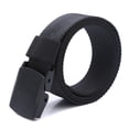 thumbnail image 3 of braveheart Men Boys Canvas Breathable Tactical Waist Belt with Plastic Buckle Solid Waist Strap Belts Rescue Rope Band, 3 of 9