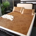 thumbnail image 2 of Chmadoxn Kitchen Gadgets, Kitchen Accessories, Kitchen Utensils, Summer Sleeping Mat, Foldable Rattan Summer Sleeping Mat, Cool Mat For Cooler Bed In Home School Dormitories. (1.5X2m) Cool Mattress, 2 of 6