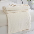 thumbnail image 4 of Summer Cooling Quilt | Lightweight Thermal Blanket | Breathable Soft Plush Bedding | All-Season Machine Washable Throw | Polyester | Multiple Sizes and Colors | for Naps Couch Bed, 4 of 8