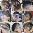 thumbnail image 4 of 16 Style/one piece Barber Shop Carving Mold Electric Clippers Tool Supplies Hair Stylist Adult and Children Lettering Pattern, 4 of 5
