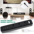 thumbnail image 2 of Barre d'Alimentation Extérieure Étanche avec 3 Ports Usb et 3 Prises CA, Ports de Recharge Rapide, Cordon d'Extension, Prise Plate, Protection contre les Surcharges, 2 of 7