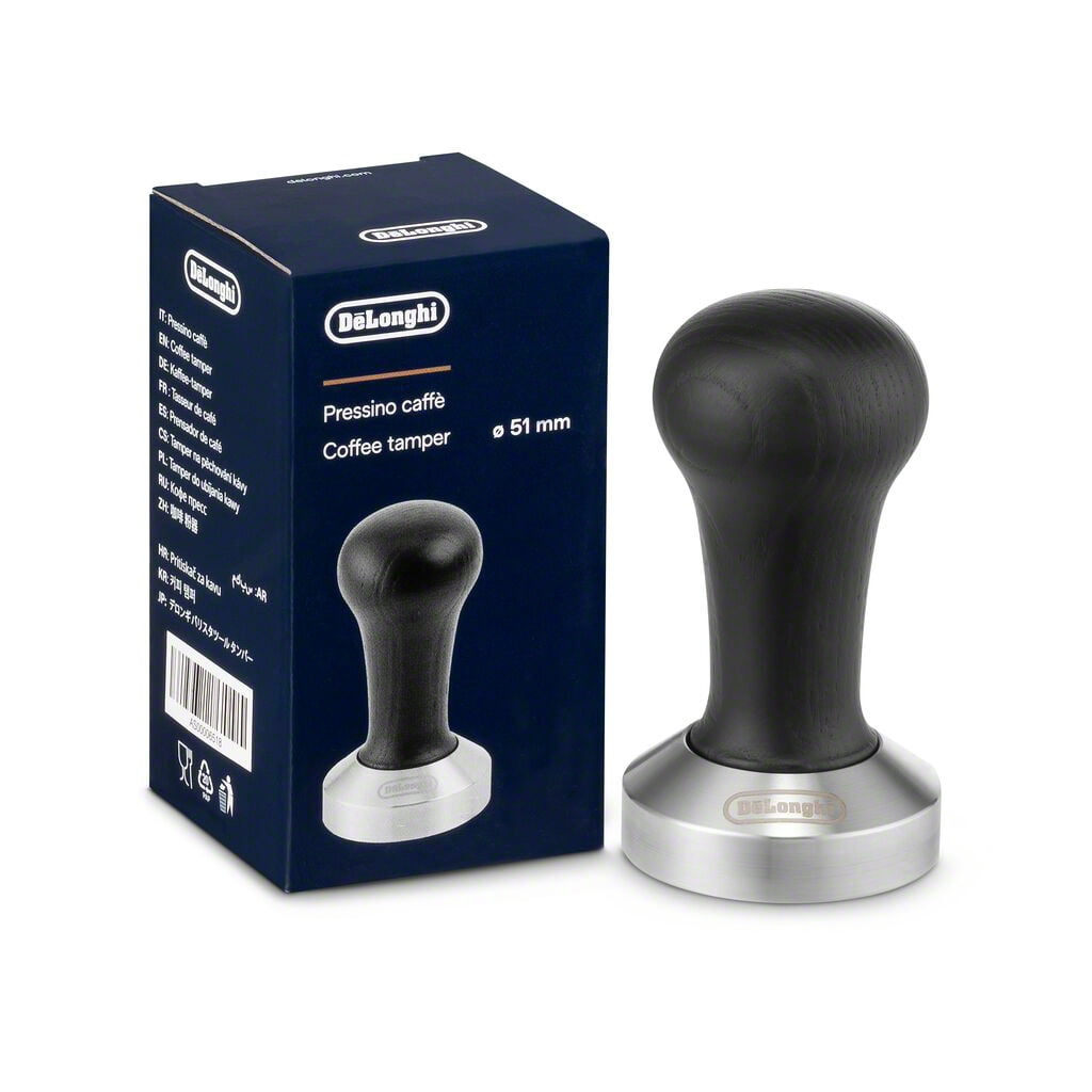 DLSC080 - DeLonghi Black Wood Tamper