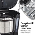 thumbnail image 4 of Hamilton Beach Programmable 12 Cup Coffee Maker, Stainless Steel Accents, 49630, 4 of 5