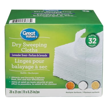 Great Value Lavender Scent Dry Sweeping Cloths