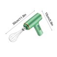 thumbnail image 3 of Wireless Handheld Egg Beater | 3-Speed Mini Electric Mixer for Baking & Cooking | 20W Power with 800mAh Battery | Includes Mixing Rod & USB Cable | 15 x 30cm Compact Size, 3 of 4