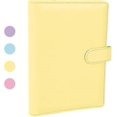 thumbnail image 1 of A5 Pu Leather Ring Binder Refillable 6 Round Ring Binder Cover Business Notebook Binder Notepad And Meeting Notebook Travel Writing Notebook Diary, 1 of 5