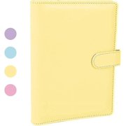 A5 Pu Leather Ring Binder Refillable 6 Round Ring Binder Cover Business Notebook Binder Notepad And Meeting Notebook Travel Writing Notebook Diary