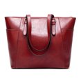 thumbnail image 3 of Sac à Main Vintage Grande Capacité Mode Simple Sac Fourre-Tout Sac à Bandoulière, 3 of 3
