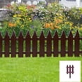 thumbnail image 1 of Plastic Garden Fence Border for Flower Beds and Lawns 1-Pack, 1 of 8