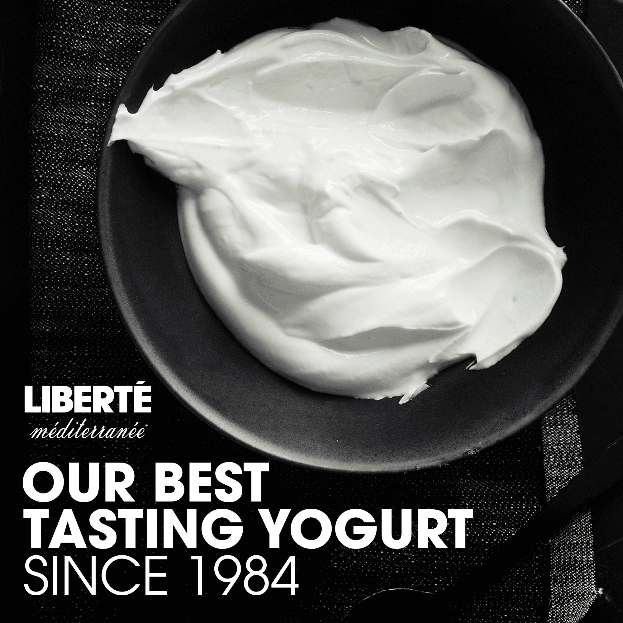 Liberté Méditerranée 9% Yogurt, Blackberry, 500g