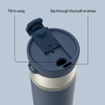 thumbnail image 3 of Contigo DualSip Water Bottle with 2-Way Lid, 20 oz (591 ml), Insulated Stainless Steel, 100% Leakproof, BPA-Free, Lead-Free, Dishwasher Safe, 3 of 13