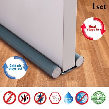 Coofit Door Draft Stopper Waterproof Soft Weather Stripping Noise Stopper Door Blocker