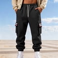 thumbnail image 1 of Ceisia Pantalon Décontracté Ample Uni pour Homme Taille Élastique à Cordon de Serrage Sport Cadeau Travail, 1 of 9