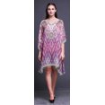 thumbnail image 3 of Phagun Bikini Kaftan de Plage Couvrir les Femmes Midi Robe Courte Caftan-S-L, 3 of 6