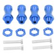 thumbnail image 2 of Adaptateur de Moyeu Hexagonal d'Extension de Roue, Adaptateurs de Moyeu Hexagonal de Roue à Forte Adhérence Petite Taille pour Voiture RC Tout-Terrain 1/10 Bleu Foncé, 2 of 8