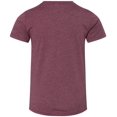 thumbnail image 3 of Bella Canvas Jersey Short-Sleeve Tee 3001Y, M, Heather Maroon, 3 of 3
