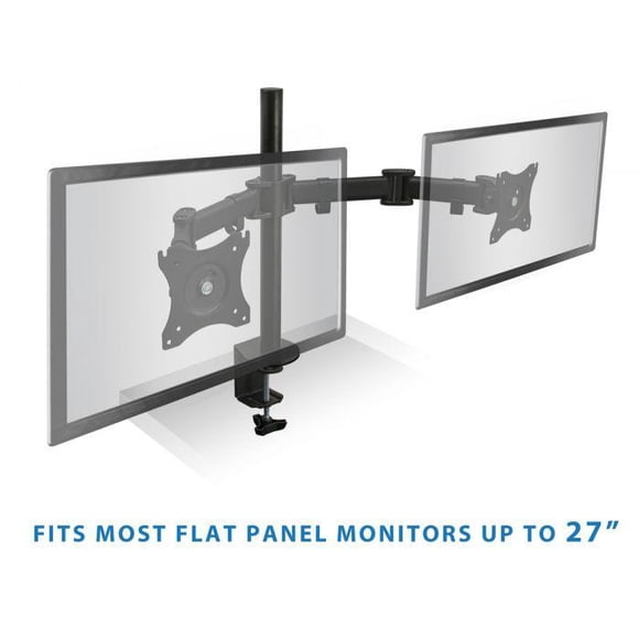 Dual Monitor Articulating Spring Arm Desk Mount MI-1752