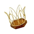 thumbnail image 3 of GROWTH TANK Coffee Filter Holder Iron Organizer Container for House Warming Home Kitchen gold, 3 of 9
