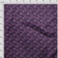 thumbnail image 3 of oneOone Polyester Lycra Fabric Leaves & Floral Block Print Fabric BTY 56 Inch Wide, 3 of 4