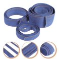 thumbnail image 3 of KAKOWELY 3pcs Yards Stitch Denim Ribbon Layering Cloth Fabric Jeans Bows Ribbon for DIY,39.37"X1.57"X0.04", 3 of 5
