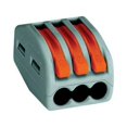 thumbnail image 1 of Wago 51015200 Gris Connecteur Compact à 3 Conducteurs, 1 of 1