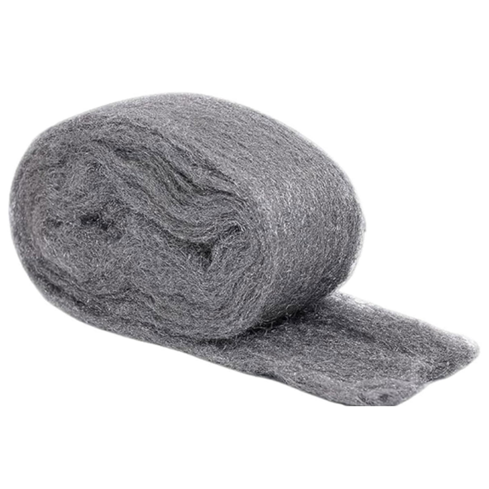 Steel Wool Fill Fabric Roll, Steel Wool Mice Control, Stainless Steel Wool Roll, Stainless Steel Wool for Rodent Control, Coarse Wire Fabric for Pest Control, 1Pcs Hole Blocker