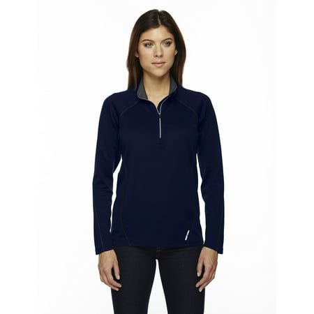 Ash City - North End Ladies' Radar Quarter-Zip Performance Long-Sleeve Top