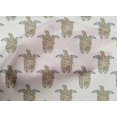 thumbnail image 4 of oneOone Cotton Poplin Fabric Turtle Block Print Sewing Fabric BTY 56 Inch Wide, 4 of 4