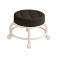 thumbnail image 4 of Tabouret à Roulettes Rond, Tabouret à Poulie, Tabouret à Roue Rotatif à 360 Degrés, Mini Tabouret Robuste et Mobile, Siège de Tabouret à Chaussures pour Cuisine Garage Entrepôt Noir, 4 of 8