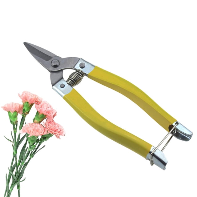 Riforla Garden Cutting Shear Ground Handheld Bypass Pruning Shears | Hand Pruners with Stainless Steel Cutter | Branches Clipper for Gardening Trees Large Trim Tool YE1