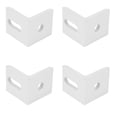 thumbnail image 1 of L Shaped Brackets, Right Angle Corner Bracket Strong Bearing Thickness  Metal Material Rust-proof And Firm  For Chair Cabinet 3030, 1 of 8