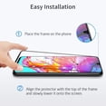 thumbnail image 2 of [PST] Samsung Galaxy S20 Ultra Full Cover Screen Protector, Premium Full Coverage Tempered Glass Screen Protector with Case Friendly & Bubble Free, 2 of 2