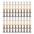 thumbnail image 1 of Metal Chicago Binding Screws,80 Pcs Book Binding Chicago Screws Book Binding Screw Exceptional Craftsmanship, 1 of 14