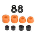 thumbnail image 2 of PU Shock Skateboard Bushing Replacement Washers Wear Resistant Nuts Truck Longboard Skateboard Accessory - Orange, 2 of 10
