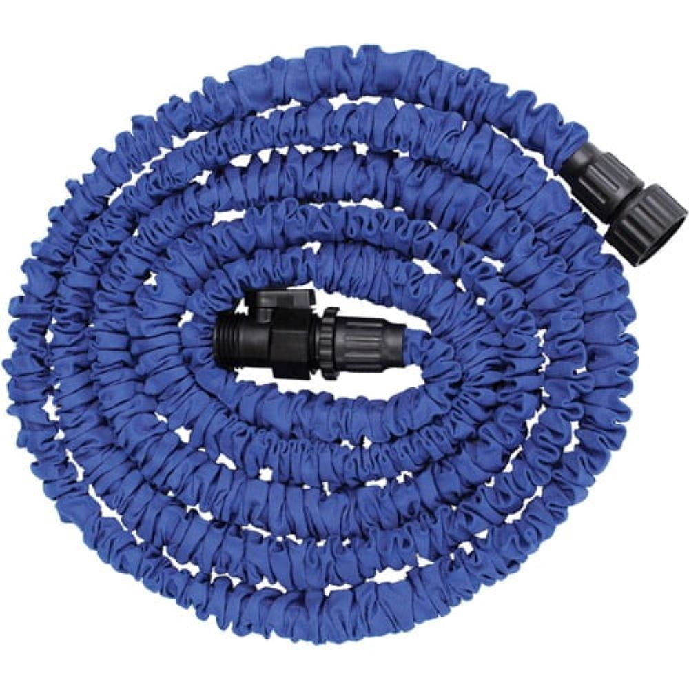 Refurbished Xhose 1253 Water Expandable Dac Fiber Garden Hose, 75' Blue