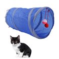 thumbnail image 4 of Jouet de Tunnel de Chat Interactif, Tunnel de Chat de Polyester de Réduction d'Émotion Négative pour les Chats pour les Lapins pour les Chiots Bleu Royal, Vert Fluorescent, 4 of 8
