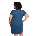 thumbnail image 3 of George Women's Plus V-Neckline Nightshirt, 3 of 6