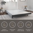 thumbnail image 3 of Hercules 4" Low Profile Foundation Mattress Box Spring Replacement, Twin XL, 3 of 8
