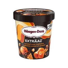 HAAGEN-DAZS EXTRÄAZ Cookie Butter Crumble, Vanilla Ice Cream