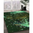 thumbnail image 3 of Ahgly Tapis Rectangulaire Lavable en Machine Intérieur Transitionnel Noir Nuit, 2 Pieds x 5 Pieds, 3 of 7
