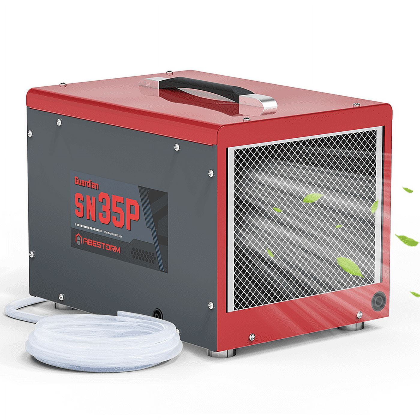 Abestorm Energy Star Commercial Dehumidifiers with Pump and Hose, Compact 70 PPD Crawl Space dehumidifier, up to 1,000 sq. ft, Auto Defrost, Memory Starting